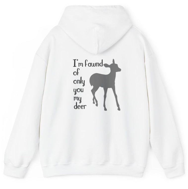 I’m fawnd of only you my deer sweater