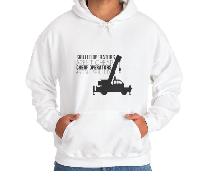 Skilled mobile crane operators aren’t cheap - Pullover Hoodie