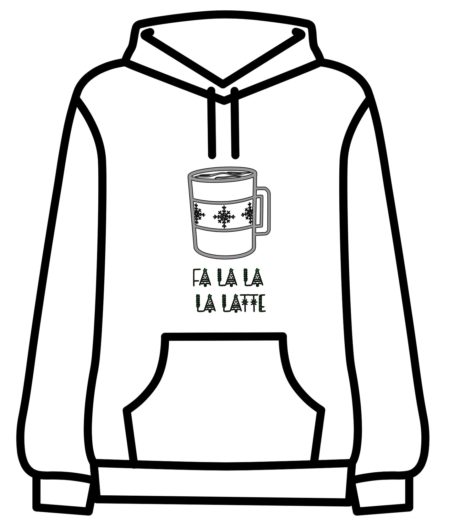 Got a latte spirit adult hoodie