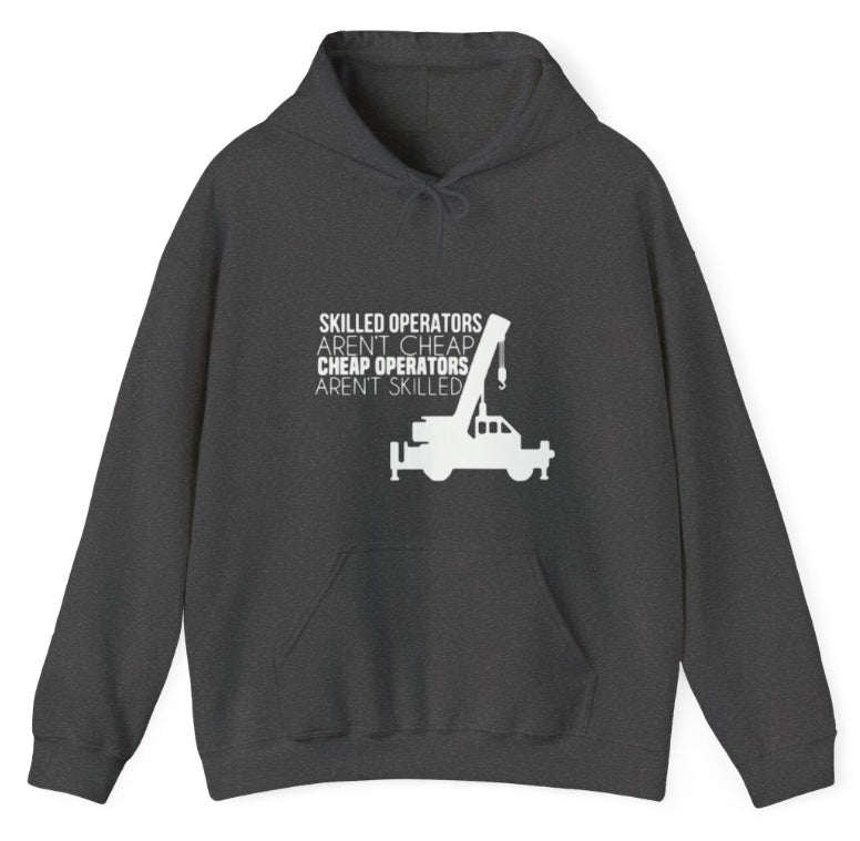 Skilled mobile crane operators aren’t cheap - Pullover Hoodie