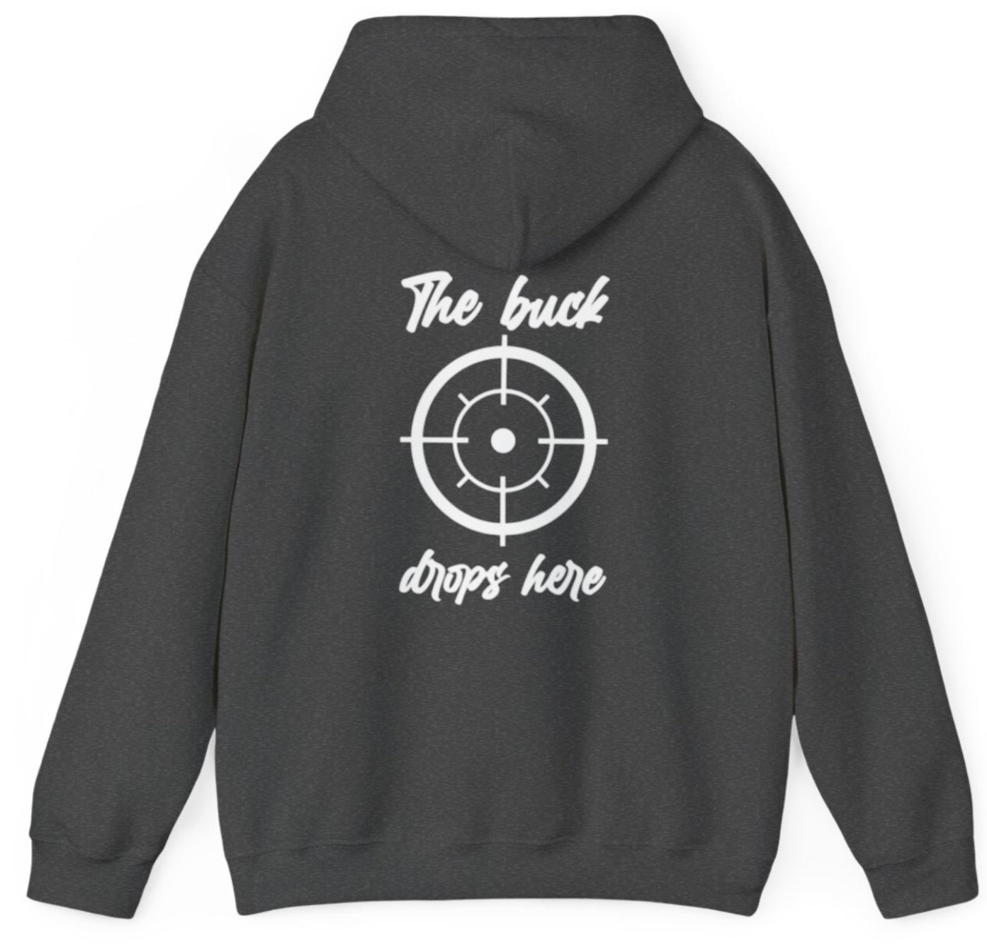 The buck drops here hunters sweater