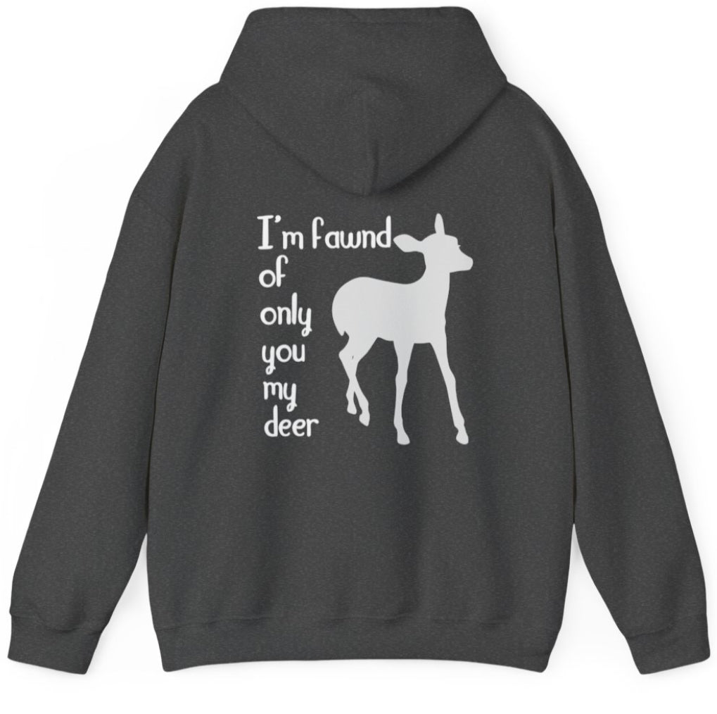 I’m fawnd of only you my deer sweater