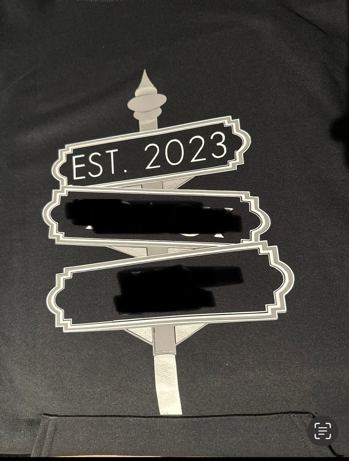 Couples sign sweater