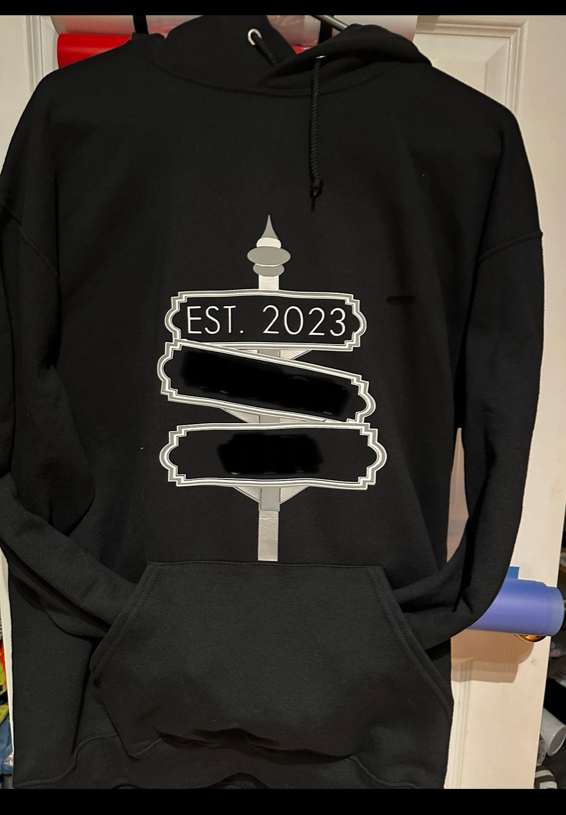 Couples sign sweater