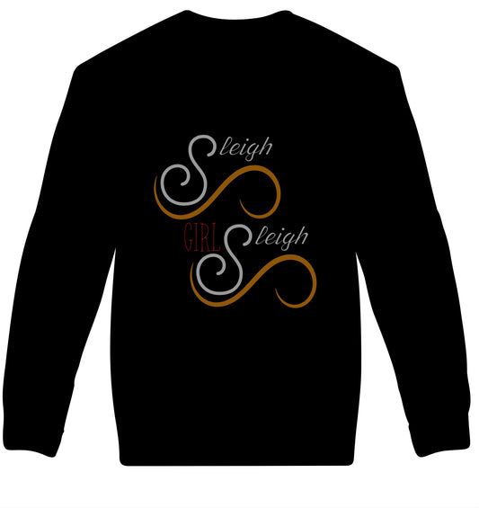 Slay girl sleigh adult crew neck