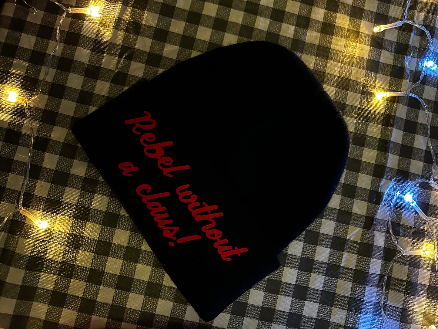 Rebel with out a claus toque