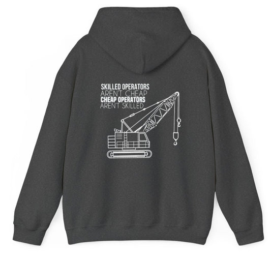 Skilled crane operators aren’t cheap - Pullover Hoodie