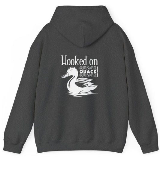 Hooked On quack hoodie