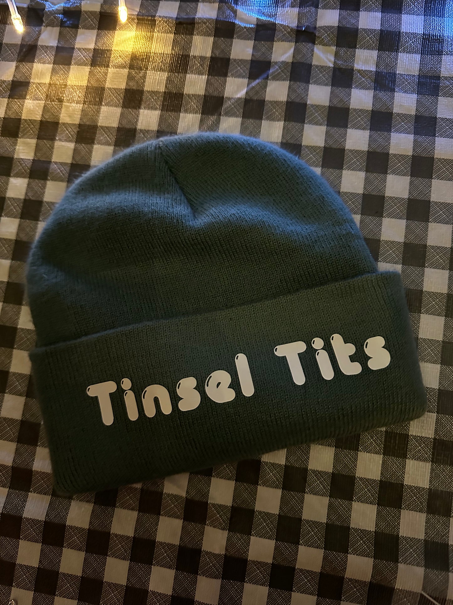 Tinsel tits toque