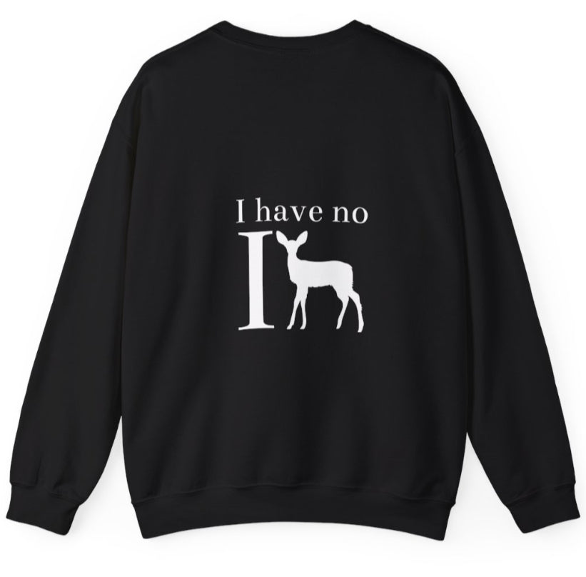 No I deer crew neck