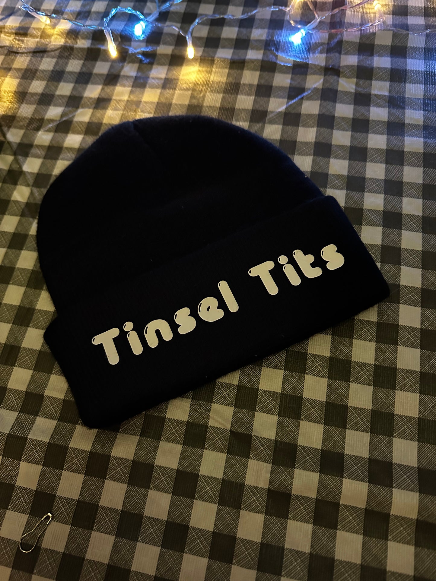 Tinsel tits toque