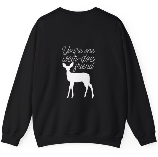 Weird-Doe crew neck