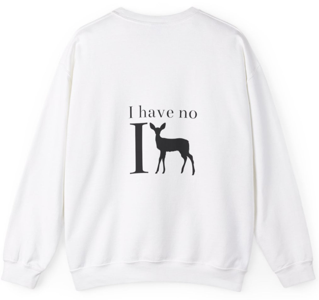 No I deer crew neck