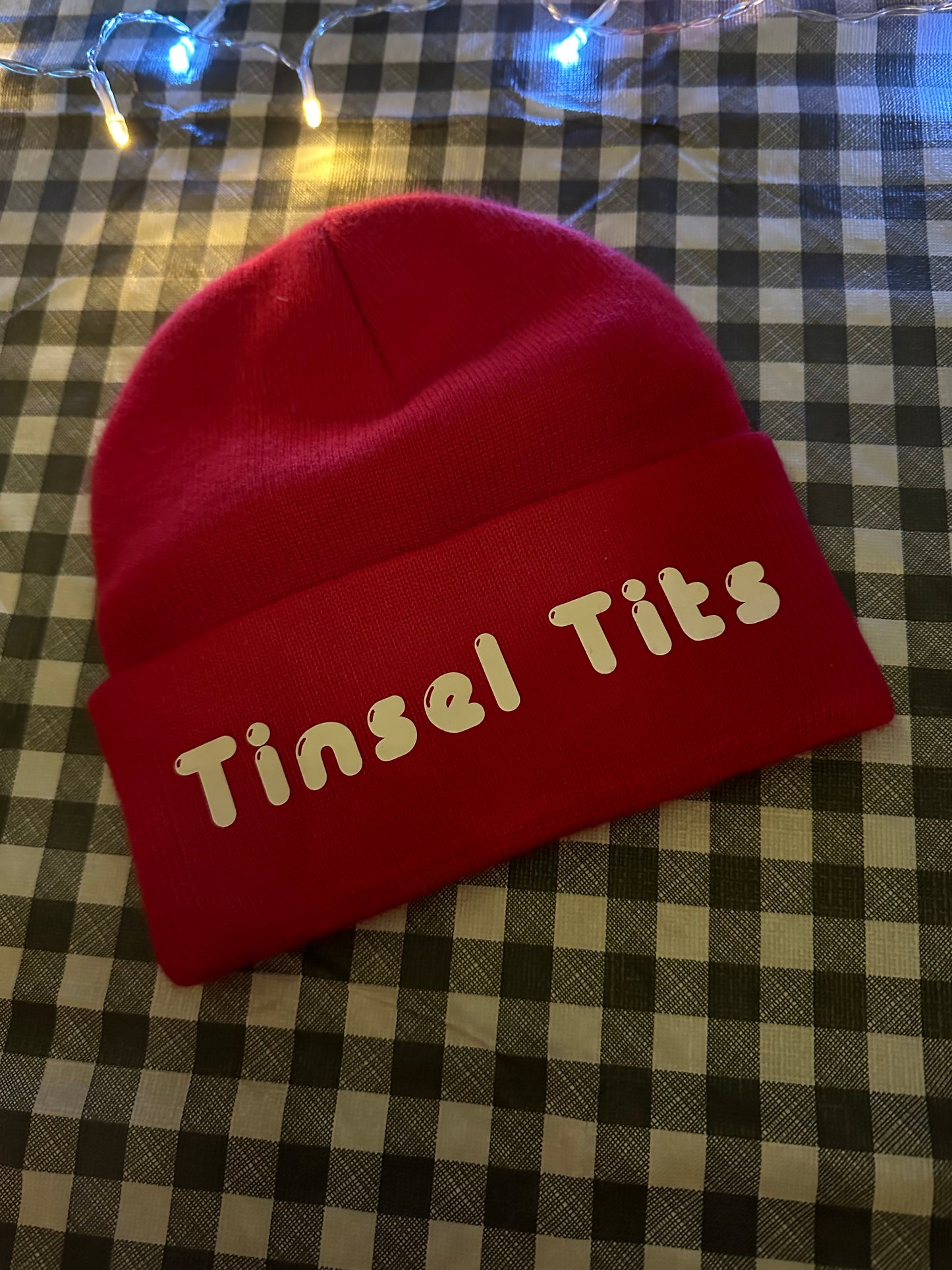 Tinsel tits toque