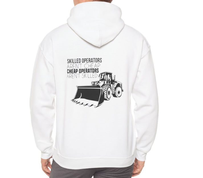 Skilled operators aren’t cheap - Pullover Hoodie